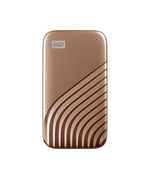 WD My Passport SSD 1TB Gold PC & Mac Compatiable resmi